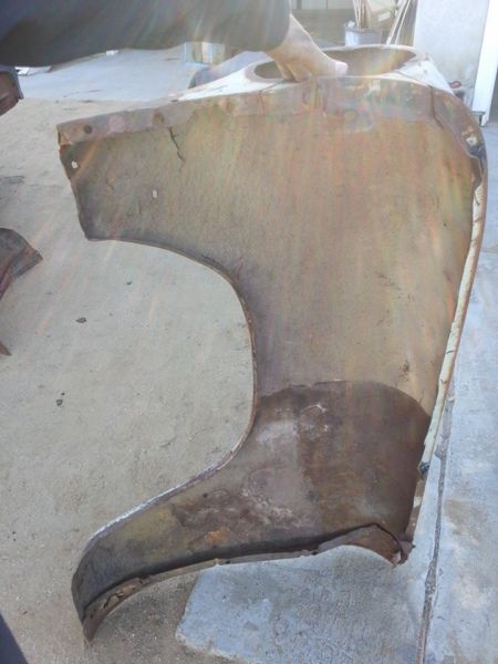 1950 Ford PASSENGER side FRONT FENDER, 0