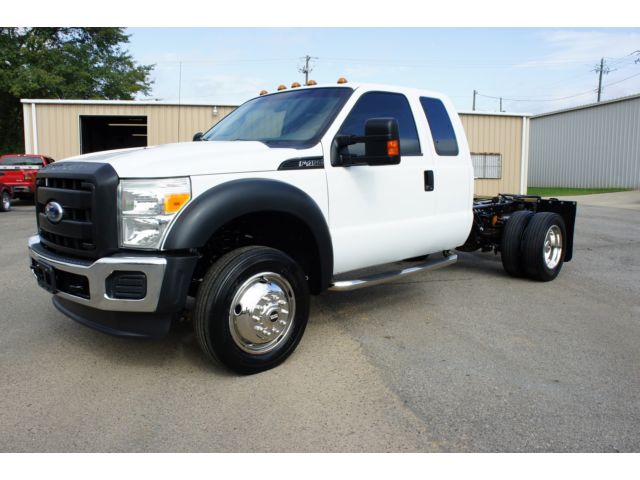 Ford : F-450 2WD SuperCab 2011 ford f 450 6.8 l v 10 cab and chassis super nice truck f 450 work truck
