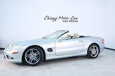 Mercedes-Benz : SL-Class 2dr Convertible 2007 mercedes benz sl 550 roadster p 2 package comfort package trim package wow