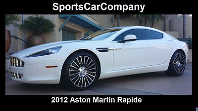 Aston Martin : Other 4dr Sedan Automatic Luxury 2012 aston martin rapide just 2 k miles like new absolutely stunning loaded