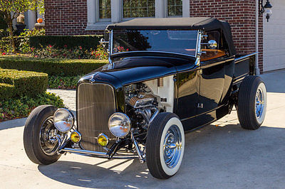 Ford : Model A Pickup Autorama Winner! All Steel Body! Convertible! 350ci, Automatic, Disc Brakes!