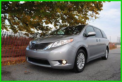 Toyota : Sienna XLE Premium 8 Passenger 8 PAss Loaded $39,570 MSRP 247 mls navigation leather dvd htd seats moonroof storm loss rebuilt n 0 t salvage
