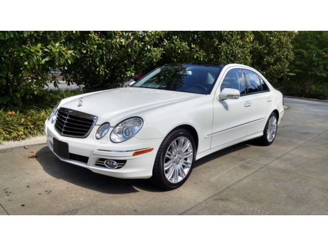 Mercedes-Benz : E-Class 4dr Sdn 3.5L 4 matic sport package panoramic roof navigation loaded