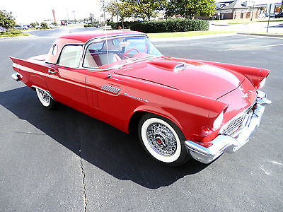 Ford : Thunderbird CLASSIC THUNDERBIRD 57 t bird custom classic show car street rod hot rod restored killer build nice