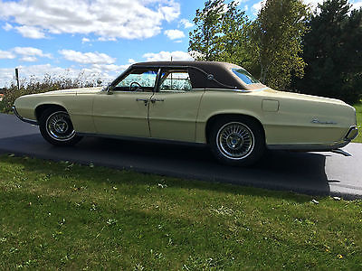 Ford : Thunderbird Landau 1967 thunderbird landau suicide door sedan q code 45 300 miles