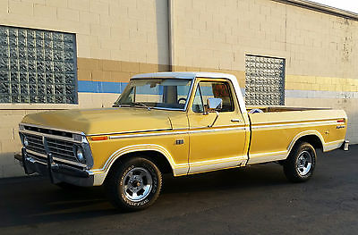 Ford : F-100 MUST SELL! Moving!  *MAKE YOUR BEST OFFER* Clean Orignal 1974 F100 with 390 Rally Pack Auto C6 Ford 9