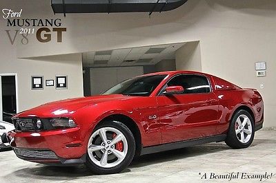 Ford : Mustang 2dr Coupe 2011 ford mustang gt coupe 6 speed automatic roush exhaust system wow