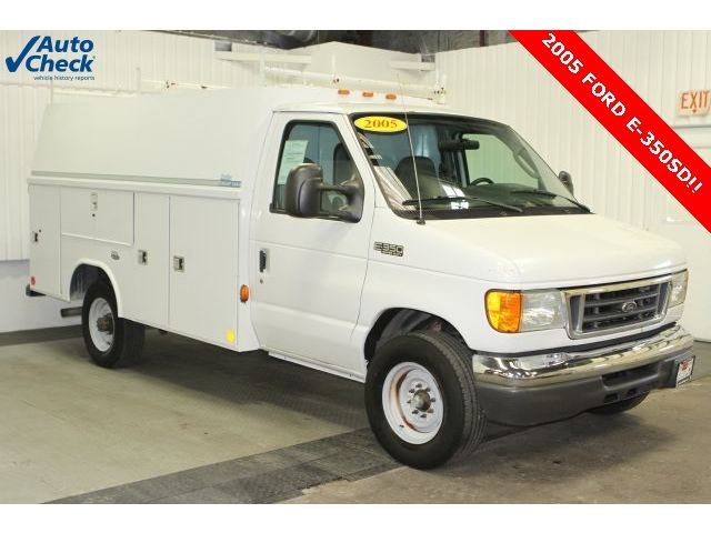Ford : E-Series Van Standard 2005 ford e 350 reading utility body ready for work save