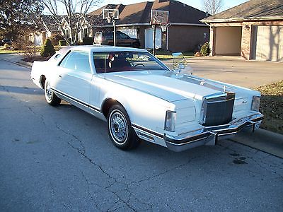 Lincoln : Mark Series BASE 1979 lincoln mk v low mi 27 001 actual