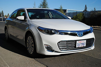 Toyota : Avalon XLE PREMIUM  2015 toyota avalon hybrid xle fully loaded with all options white low miles