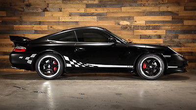 Porsche : 911 C2 Coupe 2001 porsche 911 996 c 2 coupe 6 speed black black 37 k aero kit complete records