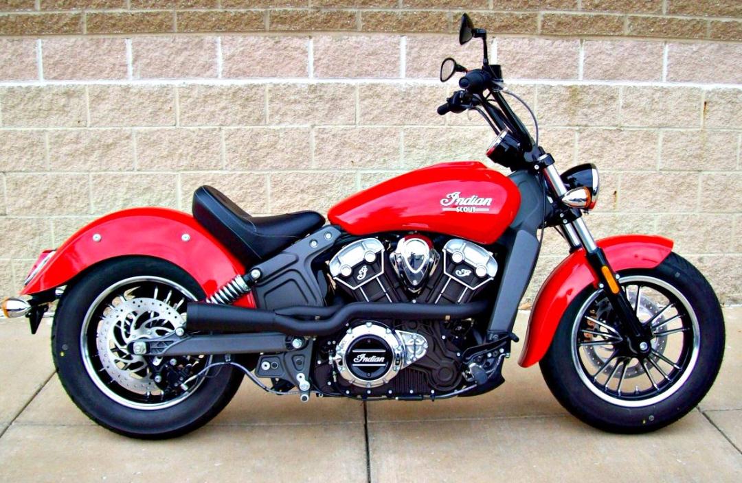 2016 Indian Scout ABS Indian Red