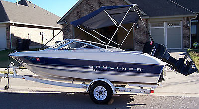 VERY NICE!!! REFURBISHED BAYLINER 1700 CAPRI LS, 120HP FORCE ENGINE,W/TRAILER