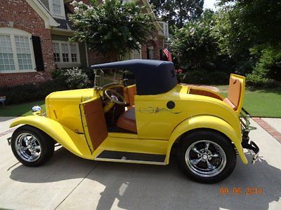 Ford : Model A Cabriolet Roadster 1931 ford model a cabriolet roadster rare street rod classic 40 000