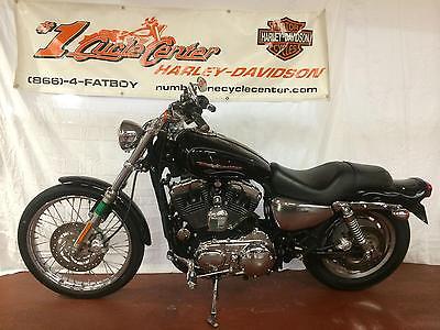 Harley-Davidson : Sportster 2009 harley davidson xl 1200 c sportster custom low miles