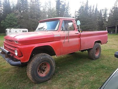Chevrolet : Other Pickups 3/4 ton 1965 chevy 4 x 4 pick up truck