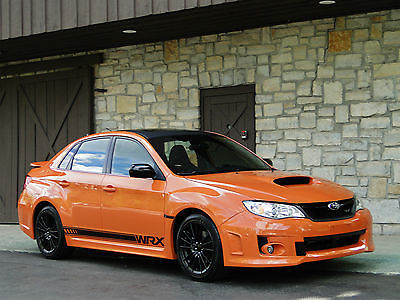 Subaru : WRX Premium Sedan 4-Door Special Edition WRX, One of only 200 offered, Orange, 5spd, SPT Exhaust, K&N int