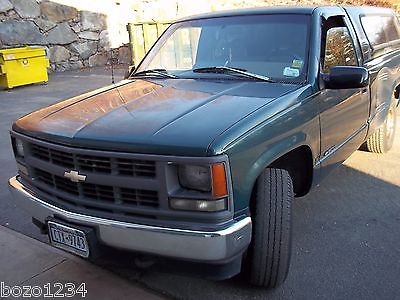 Chevrolet : C/K Pickup 1500 1996 chevrolet chevy k 1500 pick up truck w shell extended bed 4 wd i relocated
