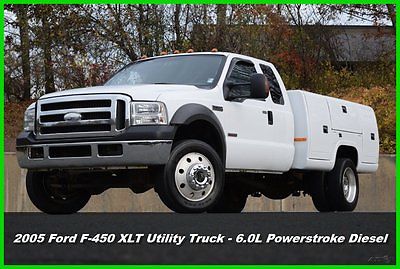 Ford : F-450 XLT Enclosed Utility Truck 05 ford f 450 f 450 xlt regular cab utility truck 4 x 4 6.0 l power stroke diesel