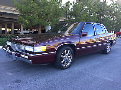 Cadillac : DeVille Base Sedan 4-Door 1990 cadillac sedan deville 34 500 original miles in excellent condition 5500