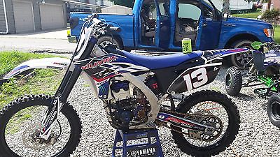 Yamaha : YZF race motocross yz250f Yamaha built heavily modified