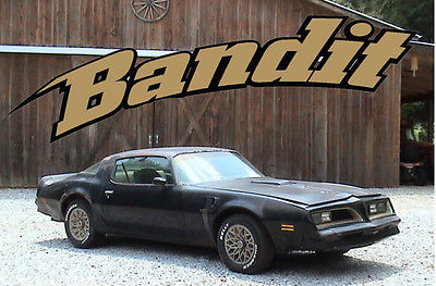Pontiac : Trans Am SUPER RARE Trans Am.  1977 T/A Y81 Bandit Special Edition.