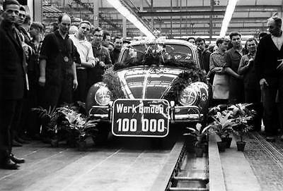 Volkswagen : Beetle - Classic Deluxe 113 Export Jubilee Historical-One-of-a-Kind. Werk Emden's 100,000th Jubilee-Museum Grade-All Offers