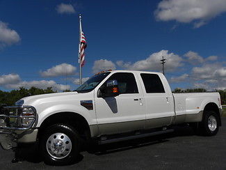 Ford : F-350 KING RANCH DIESEL DUALLY 4X4 CREWCAB 5TH WHEEL F-350 F-350*KING RANCH*DIESEL*4X4*CREWCAB*5TH WHEEL*NAV*CAMERA*1 OWNER*WE FINANCE*FLA