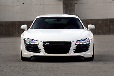 Audi : R8 Base Coupe 2-Door 2009 audi r 8 6 speed manual full carbon interior warranty best color combo