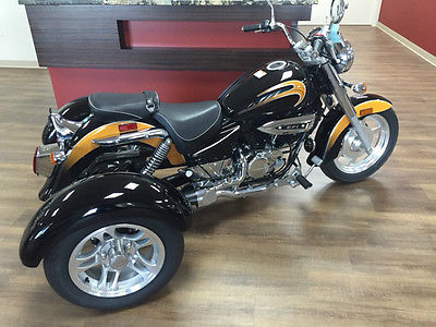 Hyosung : GV250 2013 hyosung gv 250 with 3 wheel trike conversion new never titled warranty