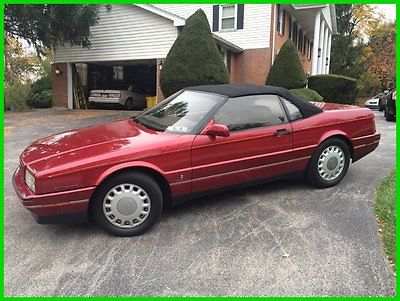 Cadillac : Allante Coupe 1993 coupe used 4.6 l v 8 32 v automatic fwd convertible