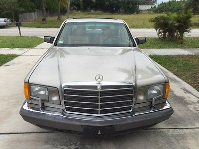 Mercedes-Benz : 400-Series 420 SEL 420 sel one owner low miles garage kept florida books records showroom condition