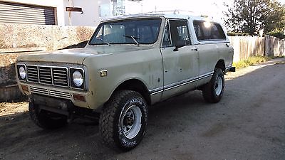 International Harvester : Scout 1976 international harvester traveler