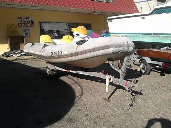 93 Sea Doo Explorer Hard Bottom Inflatable Jet Boat