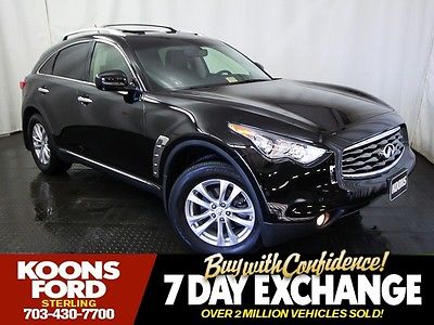 Infiniti : FX Base Sport Utility 4-Door NON-SMOKER, LOW MILES, LOADED NAVIGATION~MOONROOF~LEATHER~HEATED & COOLED SEATS