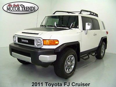 Toyota : FJ Cruiser 4WD ROOF RACK RUNNING BOARDS SPARE TIRE COVER 2011 toyota fj cruiser 4 x 4 jbl audio subwoofer media input backup camera 35 k