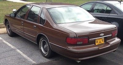 Chevrolet : Caprice 9C1` 1996 chevrolet caprice 9 c 1