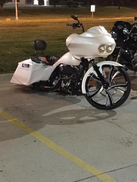 Custom 2013 Harley bagger