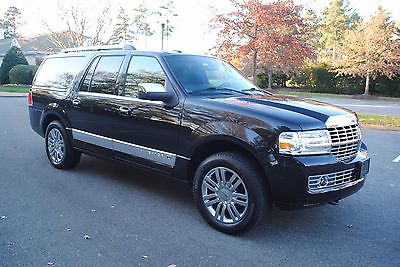 Lincoln : Navigator L 1 owner 2010 lincoln navigator l black on black loaded clean carfax no accidents