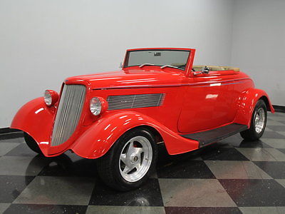 Ford : Model A Roadster VERY NICE, TPI V8 FUEL INJECTED, TH350 AUTO, A/C, PWR STEER/FRONT DISCS/SEATS!