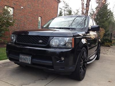 Land Rover : Range Rover Sport Sport 2010 range rover sport hse lux 22 cosworth rims new brakes tires blacked out