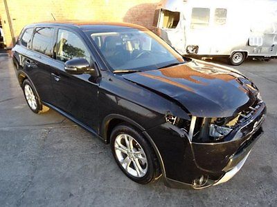 Mitsubishi : Outlander SE 2015 mitsubishi outlander se salvage fixer car only 4 k miles priced to sell