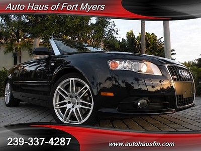 Audi : A4 2.0T SE Convertible Ft Myers FL We Finance & Ship Nationwide Special Edition Bluetooth Bose 1 FL Owner 42K Miles