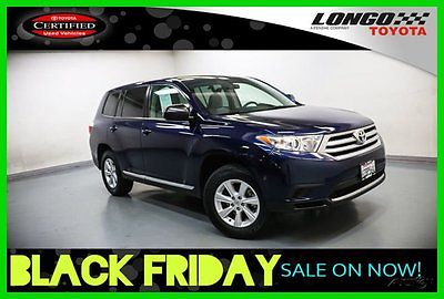 Toyota : Highlander FWD 4dr I4 Certified 2013 fwd 4 dr i 4 used certified 2.7 l i 4 16 v automatic front wheel drive suv