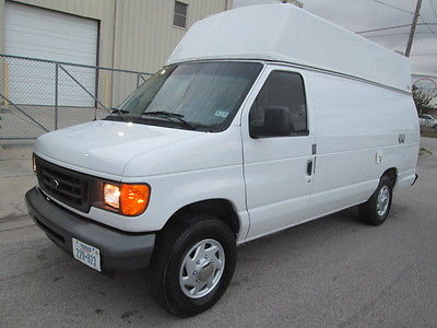 Ford : E-Series Van VAN WITH ENVIROSIGHT SYSTEM 2006 e 350 diesel van envirosight system for pipeline sewage drainage inspection