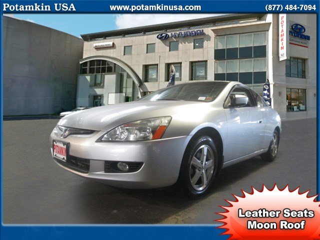 2005 HONDA Accord Cpe EX PZEV w/Leather 2dr Coupe