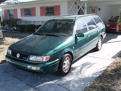 Volkswagen : Passat GLX 1997 volkswagen passat 4 dr station wagon glx for repair or parts