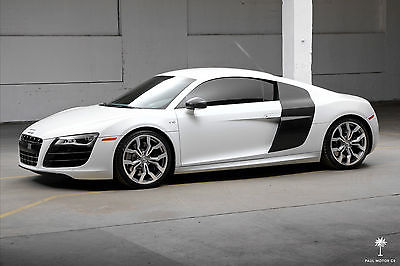 Audi : R8 V10 2010 audi r 8 v 10 10 k in carbon fiber options sport exhaust 23 158 miles