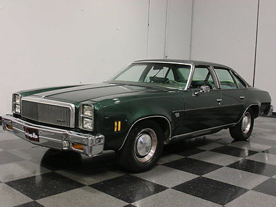 Chevrolet : Malibu Classic ALL ORIGINAL 4-DOOR LAND YACHT, DRY SOUTHERN CAR, PRICED TO MOVE, 305 V8, TH350