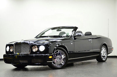 Bentley : Azure Convertible 2-Door 2007 bentley azure convertible triple black 6.75 l twin turbo v 8 nav low miles